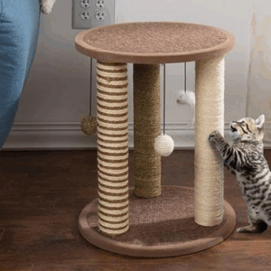 Kattenkrabpaal met Hangplatform